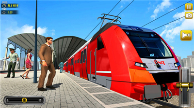 模拟火车司机3D游戏